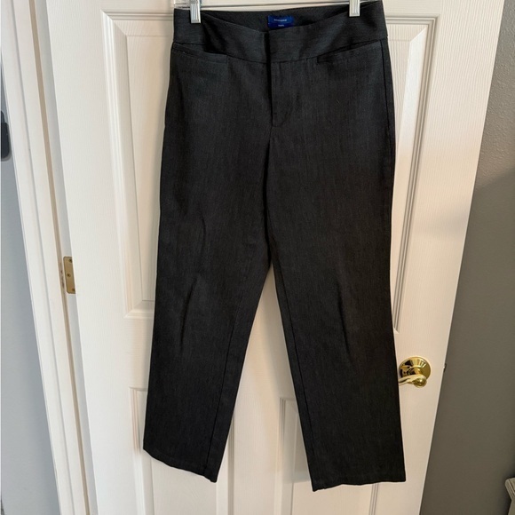 Dockers Pants - Women’s Dockers Ideal Fit Charcoal Gray Dress Pants Size 4 Short